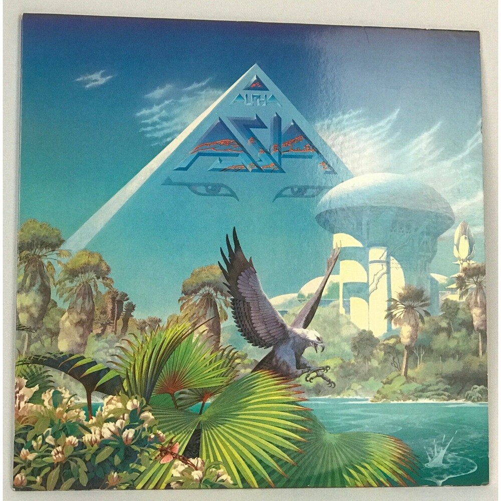 Azia LP Alpha 1983 on Geffen Record Album